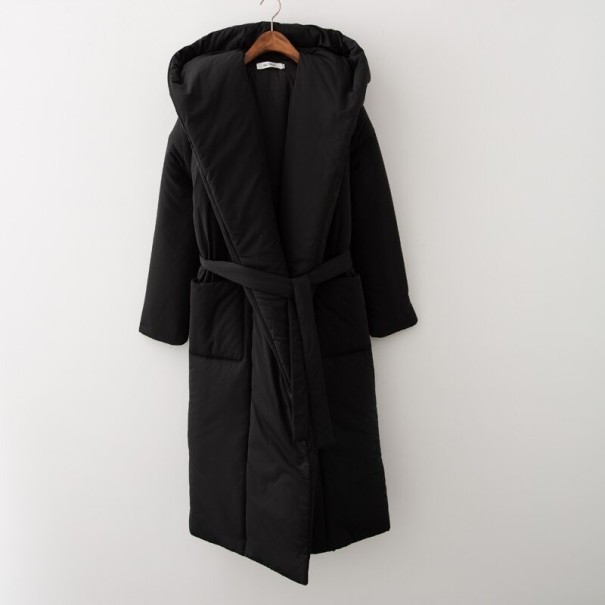 Dames winterjas P2268 zwart L