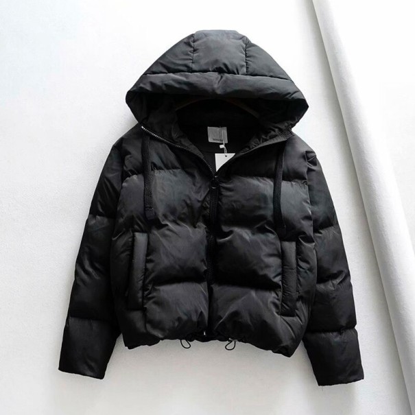 Dames winterjas P2567 zwart S