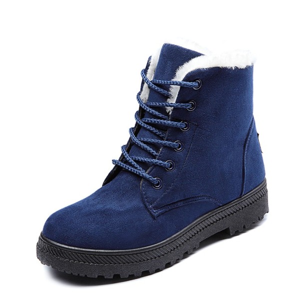 Dames winterlaarzen J833 blauw 39