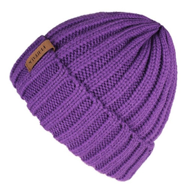 Dames wintermuts Emily paars