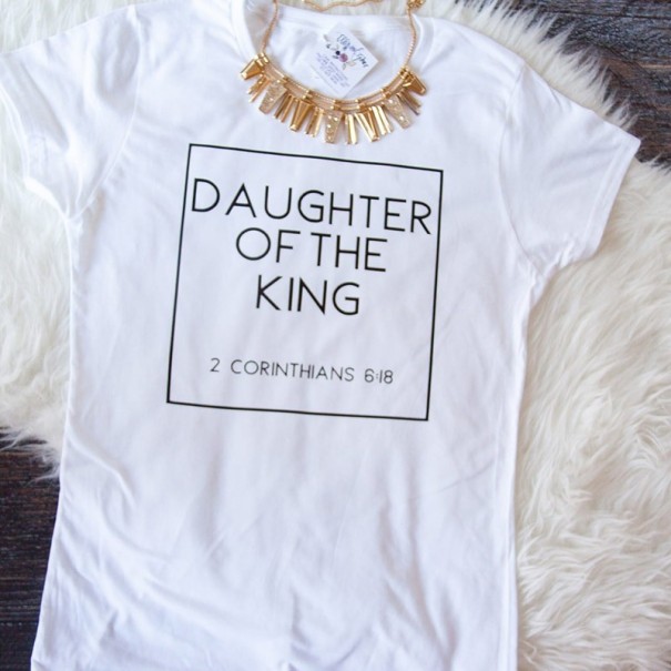 Dames wit T-shirt met opdruk B300 L