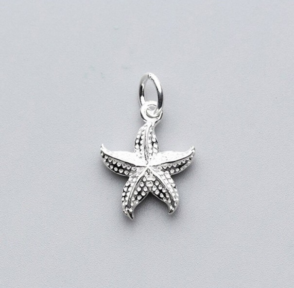 Dames zeester hanger D834 1