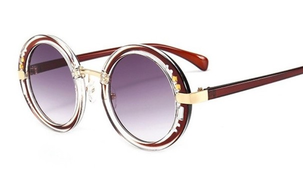 Dames zonnebril E1617 wijnrood