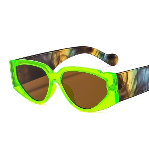 Dames zonnebril E1716 lichtgroen