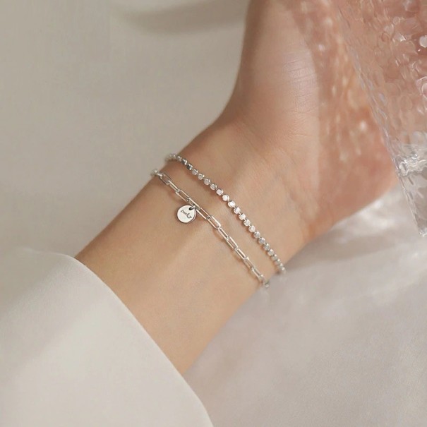 Damesarmband met gelukshanger 1
