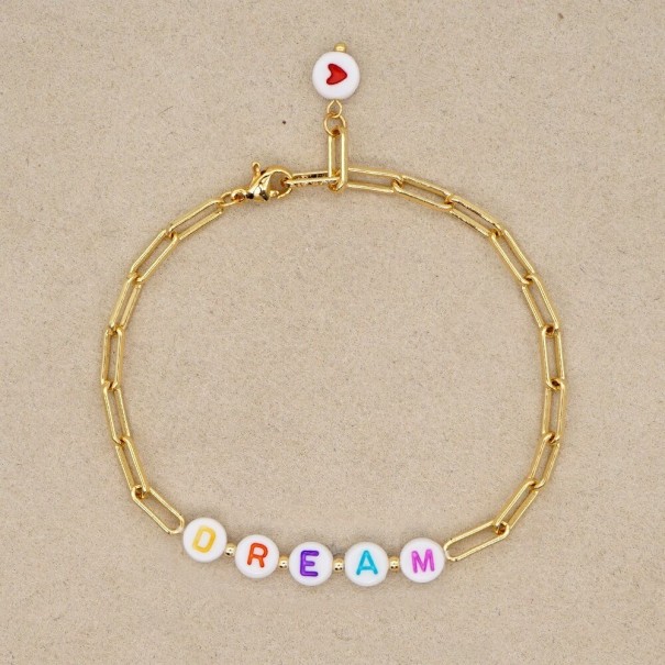 Damesarmband met grote schakels H292 2