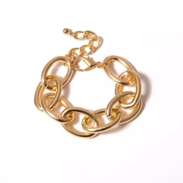 Damesarmband met grote schakels H364 1