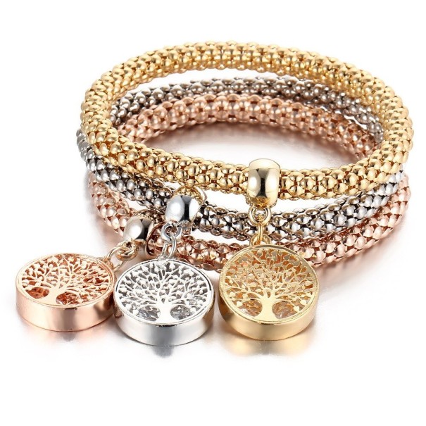Damesarmband met hangers 3 st. 9