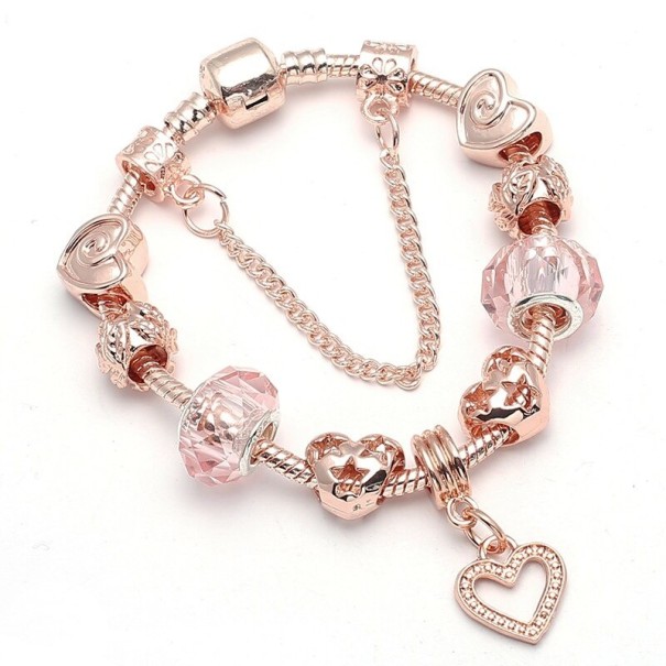 Damesarmband met hangers H223 21 cm 6