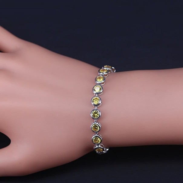 Damesarmband met stenen H567 5