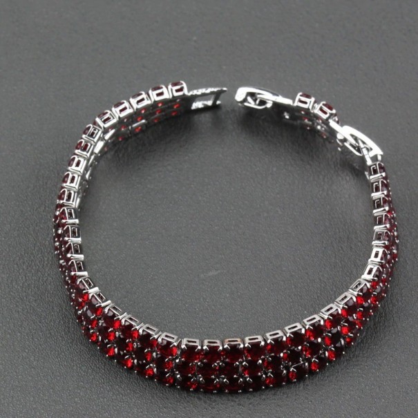 Damesarmband met stenen P108