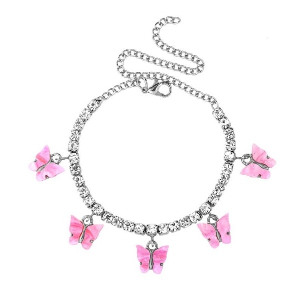 Damesarmband met vlinders H287 4