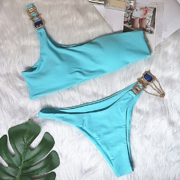 Damesbikini P299 lichtblauw S