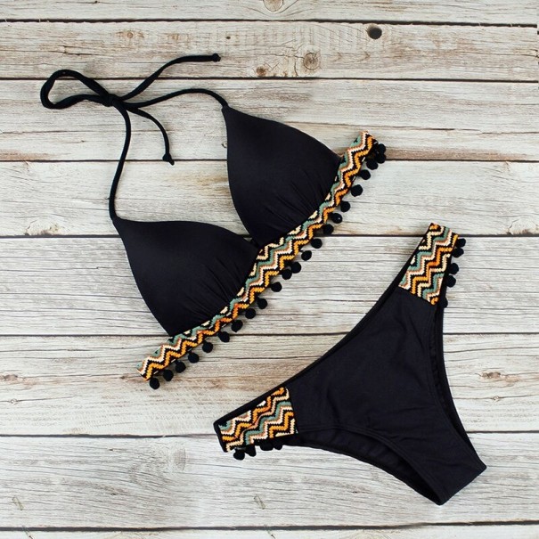 Damesbikini P380 oranje L