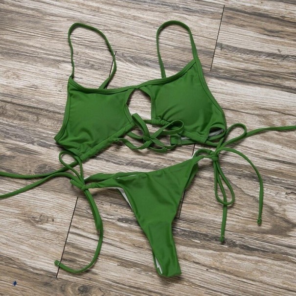 Damesbikini P599 groen S
