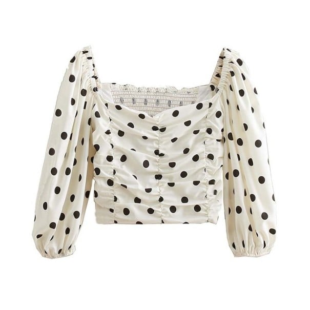 Damesblouse met stippen Millie L