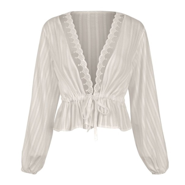 Damesblouse wit XL