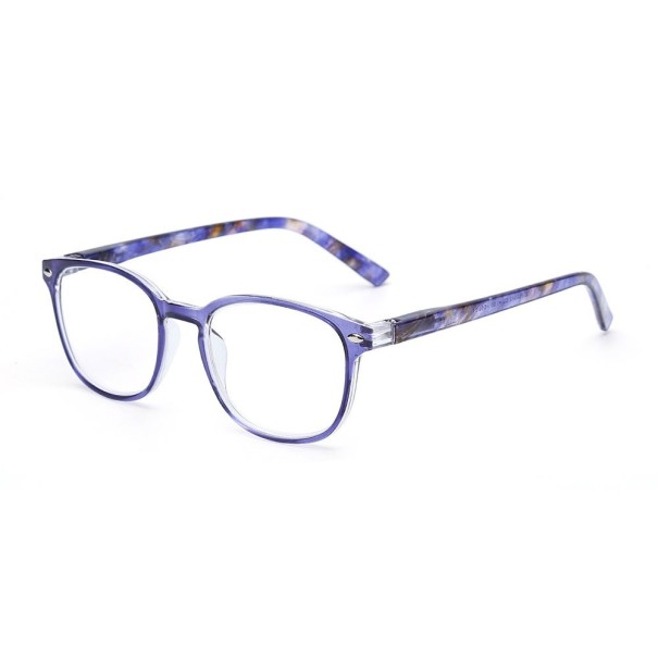 Damesbril op sterkte +0,50 J3559 blauw