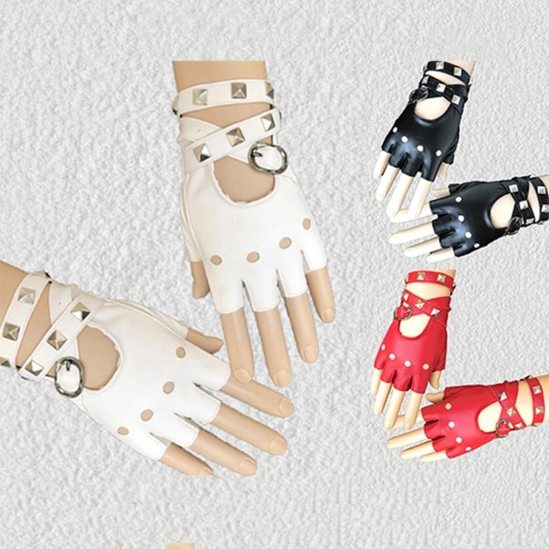 Dameshandschoenen met studs