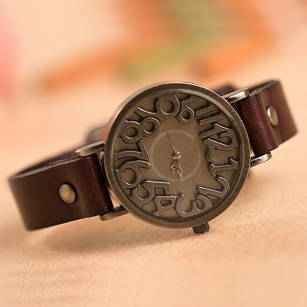 Dameshorloge E2497 bruin