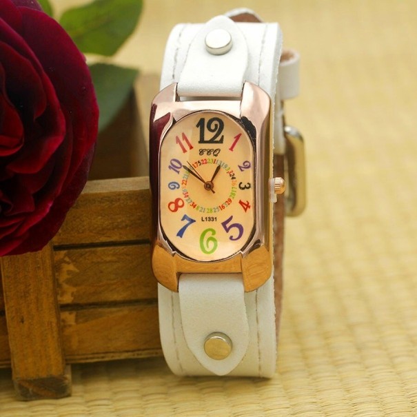 Dameshorloge E2498 wit