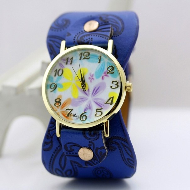 Dameshorloge E2645 donkerblauw