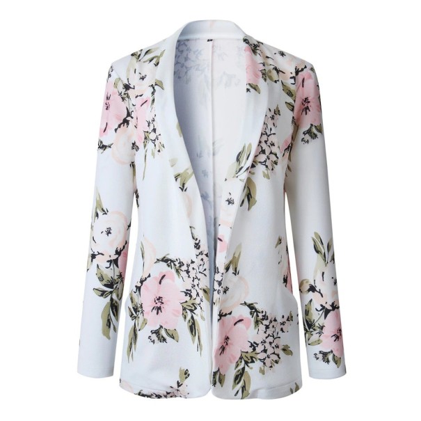 Damesjas met bloemen F382 XL