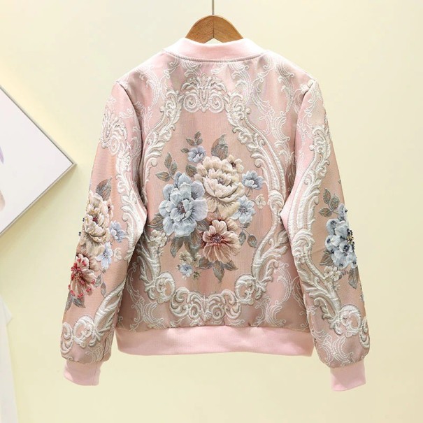 Damesjas met bloemen P1361