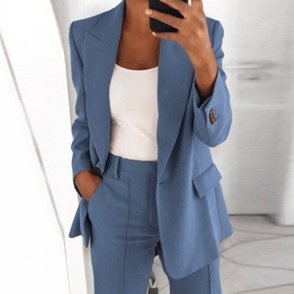 Damesjas P1347 blauw M