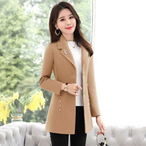 Damesjas P2547 beige S