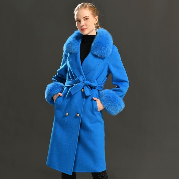 Damesjas P2570 blauw S