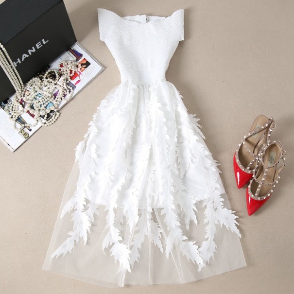 Damesjurk Eleanor wit M