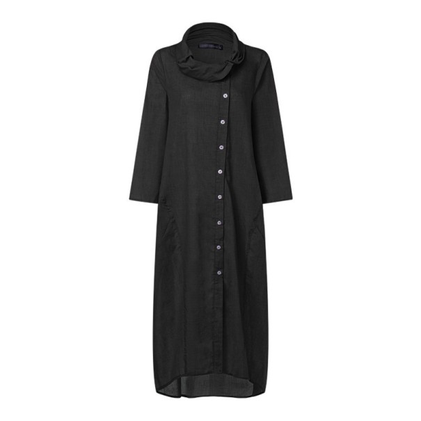 Damesjurk Ella zwart 4XL