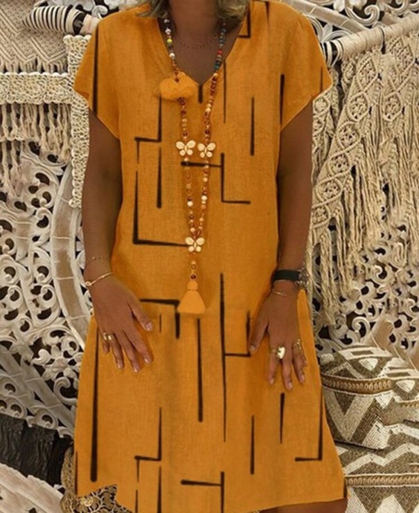 Damesjurk Jade oranje L