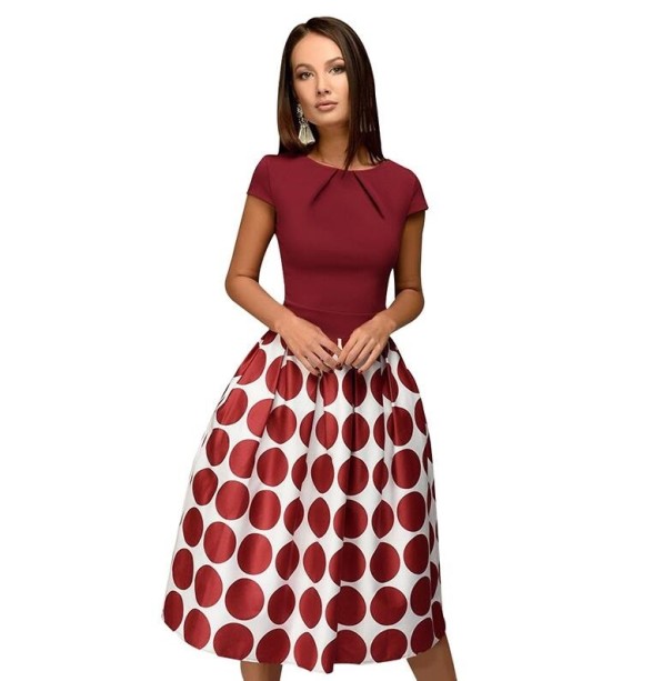 Damesjurk Monica rood L