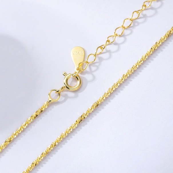 Damesketting M78 zilver