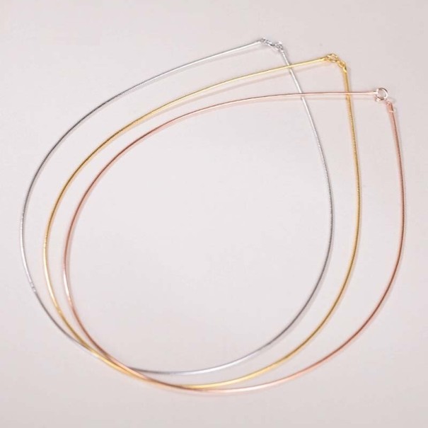 Damesketting M81 oudroze 40 cm