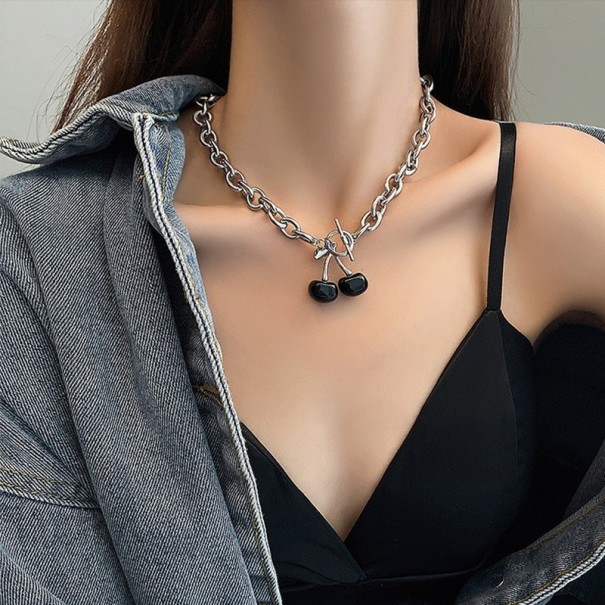 Damesketting met Amerikaanse sluiting D158 1