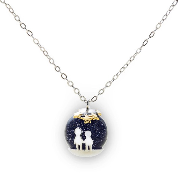 Damesketting met avondlucht 1