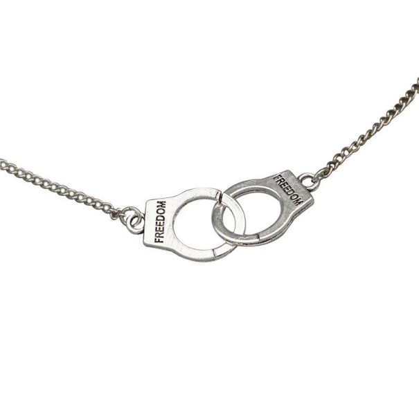 Damesketting met handboeienhanger 45 cm 1