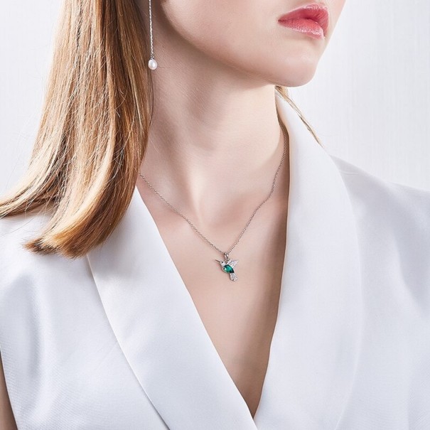 Damesketting met ijsvogel