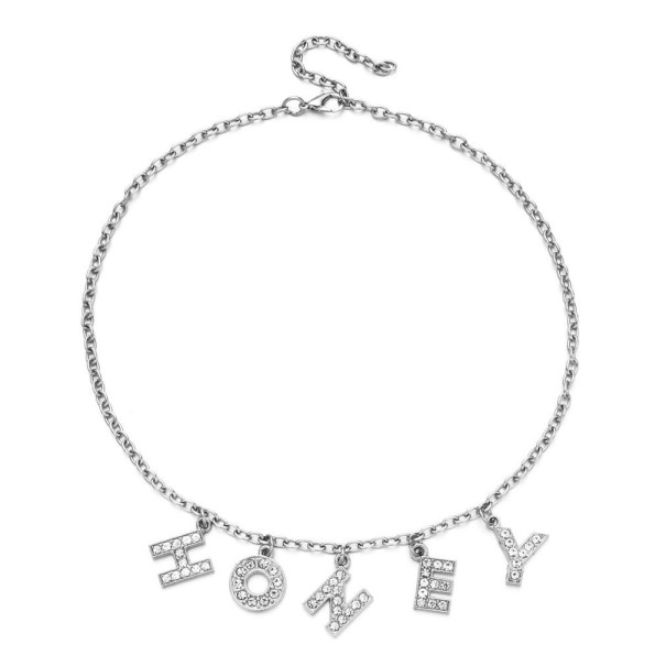 Damesketting met letters 1