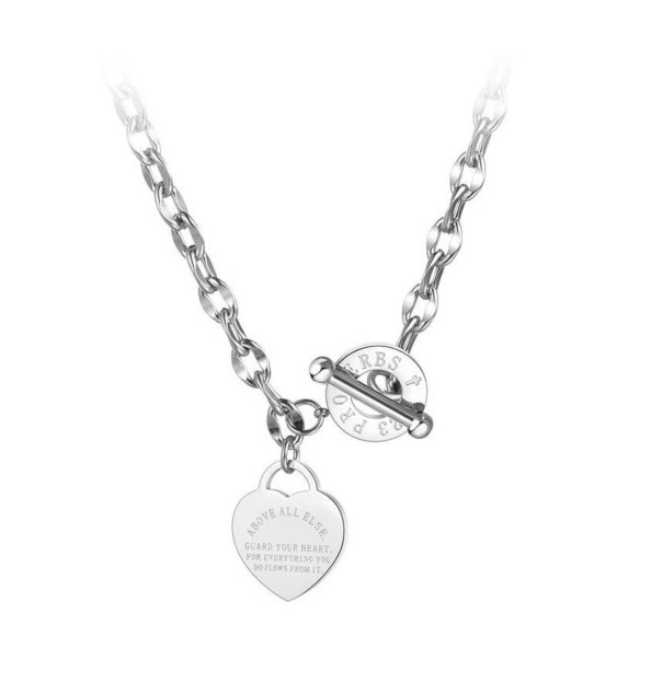 Damesketting met sluiting aan de voorkant zilver