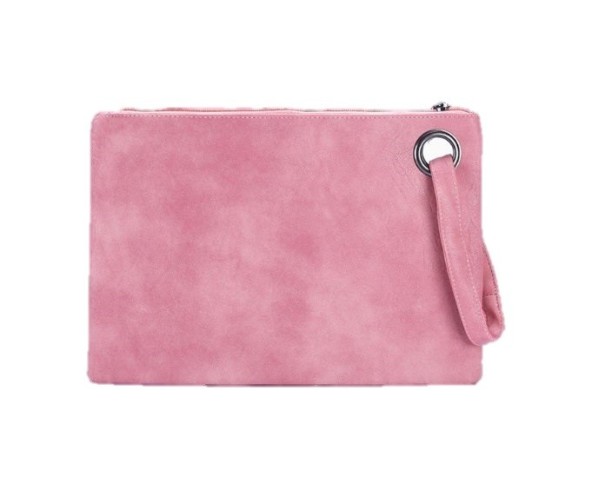 Dameskuldertaske i kunstlæder J3260 rosa Dameskuldertaske i kunstlæder J3260 rosa