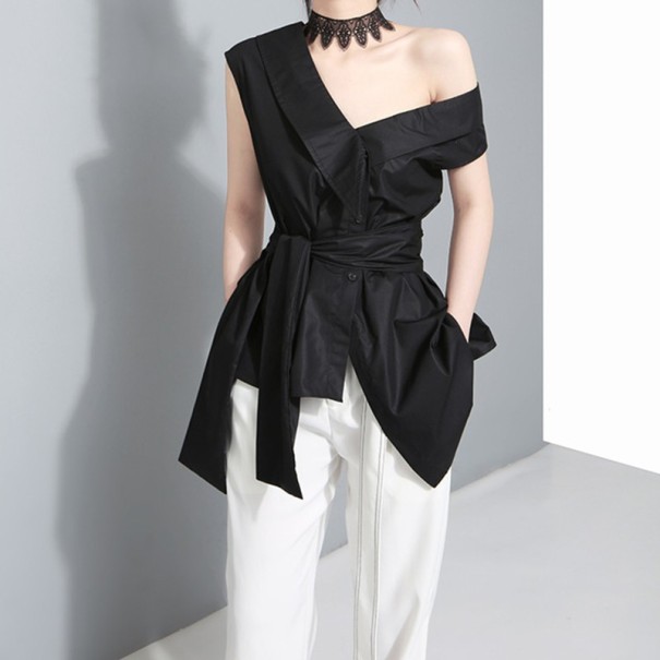 Damesmode blouse zwart
