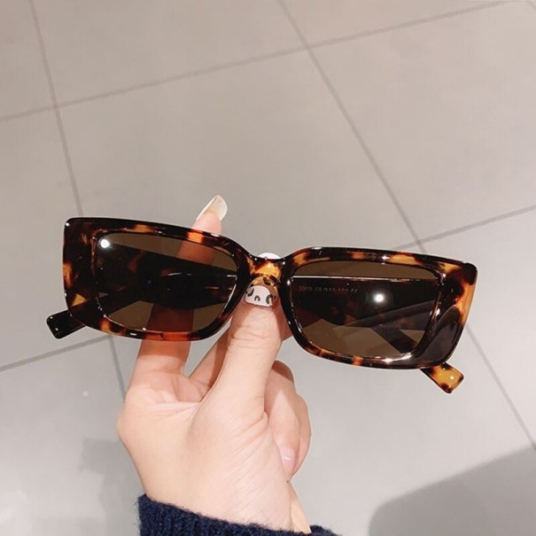 Damesolbriller E1423 leopardmønster