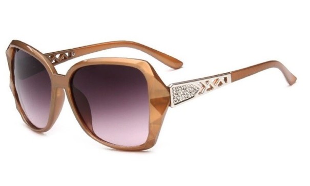 Damesolbriller E1653 lysebrun Damesolbriller E1653 lysebrun