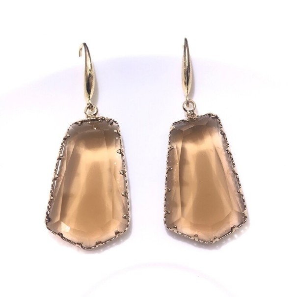 Damesoorbellen met kristal G988 3