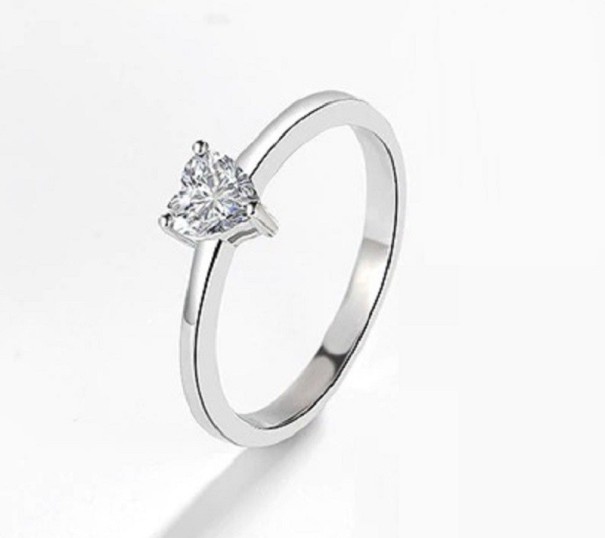 Damesring D1010 zilver 5