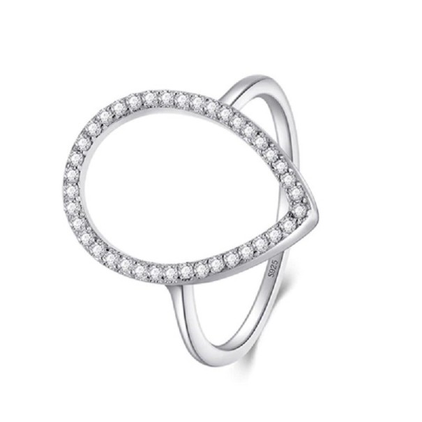 Damesring D1026 zilver 9